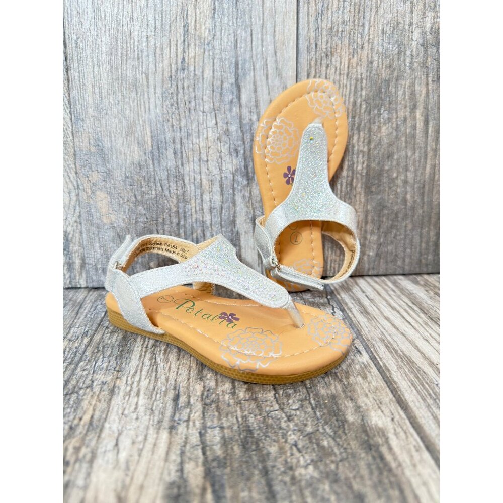 PETALIA ANKLE STRAP SANDALS LITTLE GIRL SIZE 7